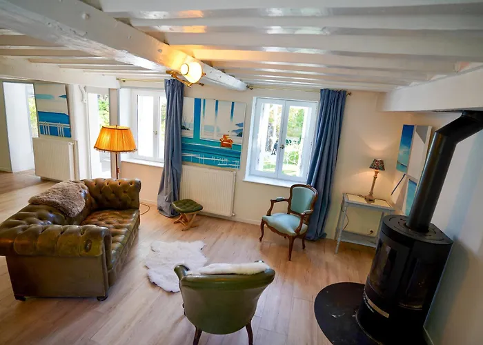 Tatil Evi Maison Charmante Avec Jacuzzi Et Cours D'eau