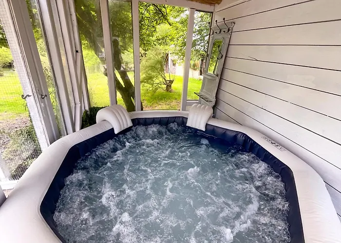 Tatil Evi Maison Charmante Avec Jacuzzi Et Cours D'eau